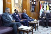 وفد العتبة العلوية المقدسة يزور جامعة جامعة ذي قار